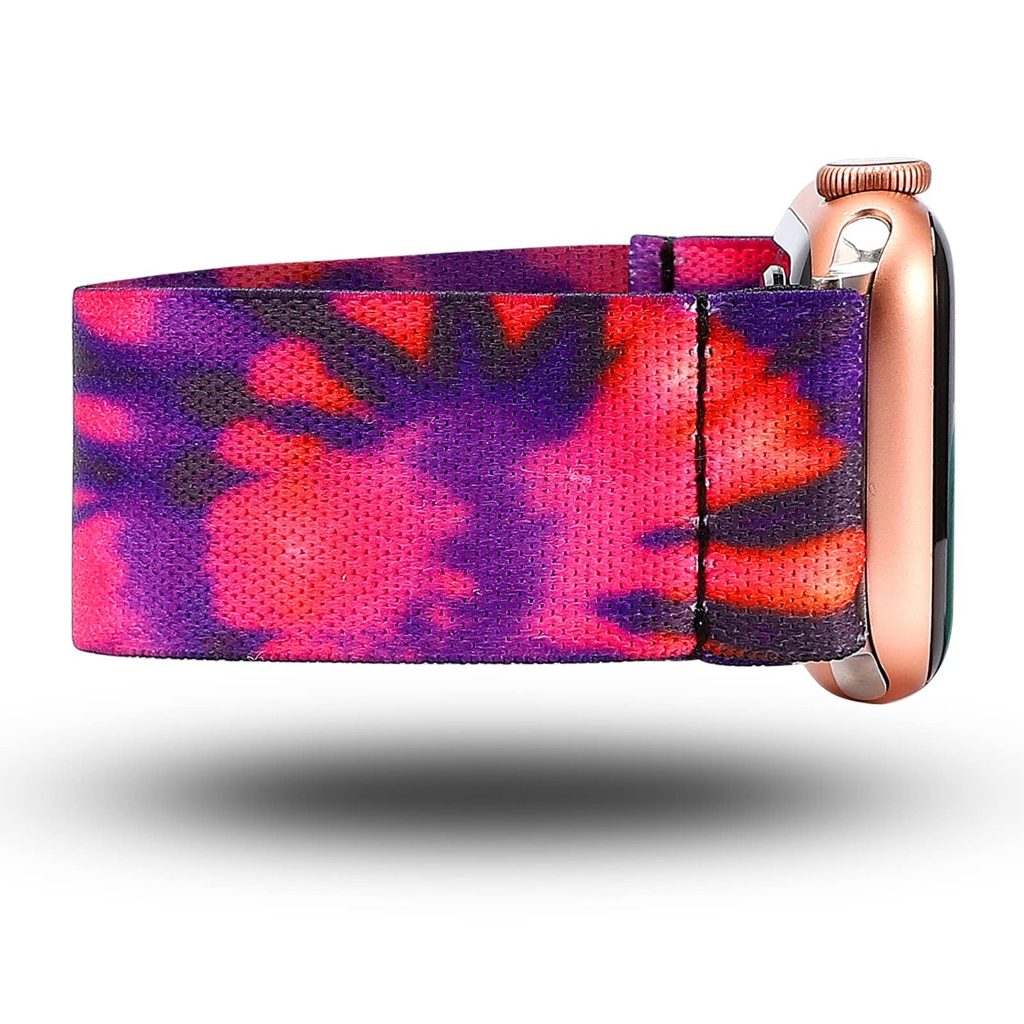 TOYOUTHS Elastic Band Compatible with Apple Watch Band Scrunchies Stretchy Solo Loop 41mm/40mm/38mm Soft Nylon Strap Replacement Wristband for iWatch Series 8/7/SE/6/5/4/3/2/1