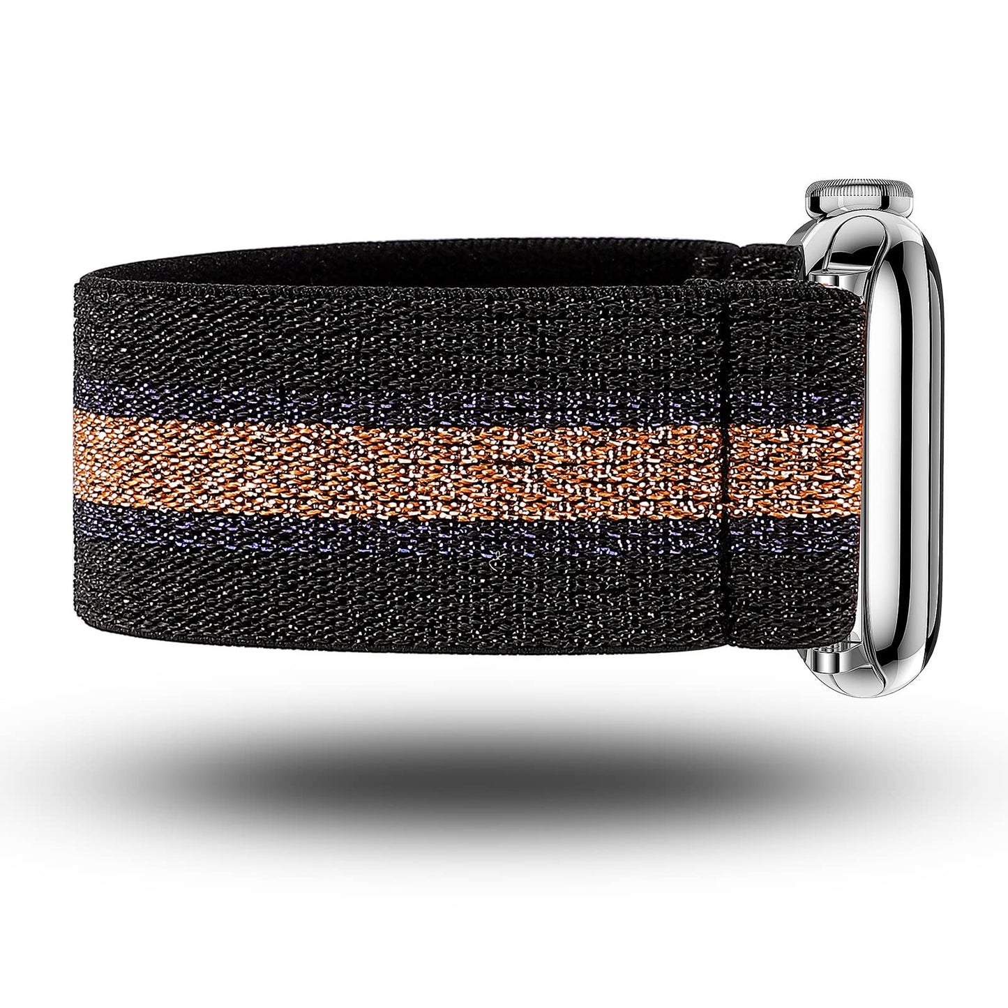 TOYOUTHS Elastic Band Compatible with Apple Watch Band Scrunchies Stretchy Solo Loop 41mm/40mm/38mm Soft Nylon Strap Replacement Wristband for iWatch Series 8/7/SE/6/5/4/3/2/1